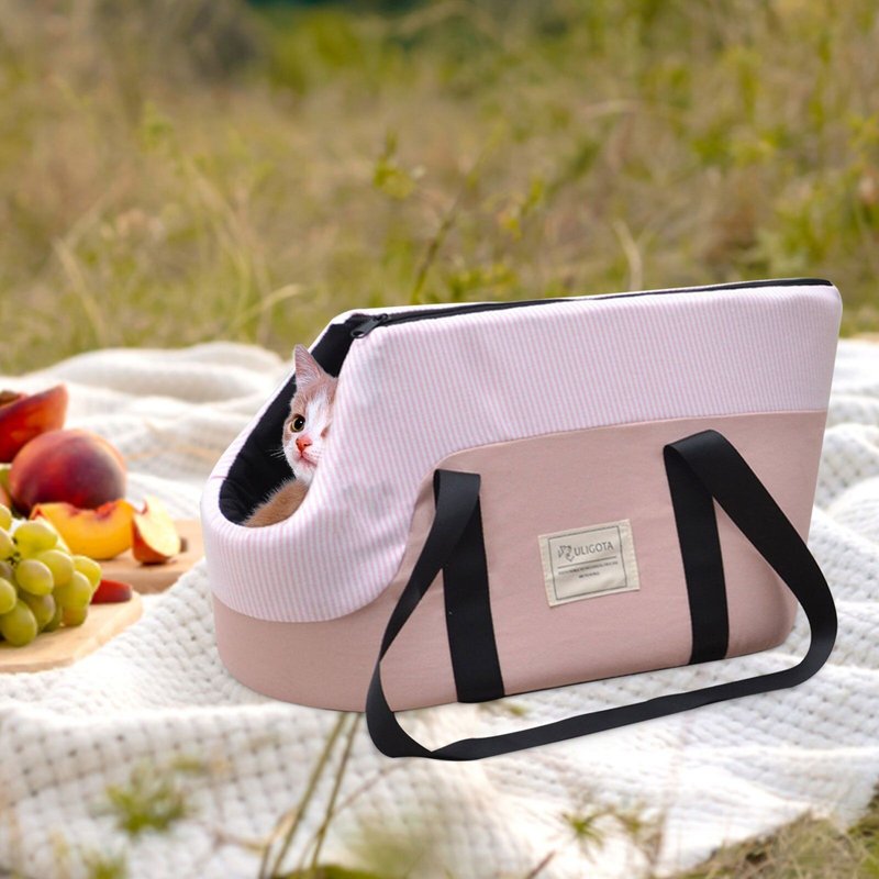 Sac De Transport Portable Pour Chien Et Chat, Sac De Transport Pour Animaux De Compagnie, Sac De Transport De Sécurité À Fermeture Éclair, Accessoires Pour Animaux De Compagnie Pour La Marche