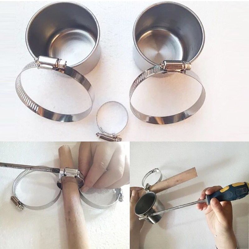 Perchoir En Bois Pour Entraînement Des Perroquets, Support De Jeu Pour Oiseaux, Avec Tasses D'alimentation, Dispositif D'alimentation En Acier Inoxydable, Diy