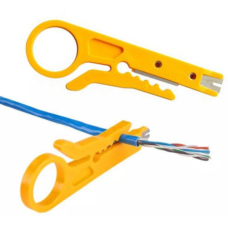 Pince à sertir couteau dénudeur de câble multifonction, pince à sertir outil de sertissage coupe-câble ligne de coupe, outils de réparation de poche