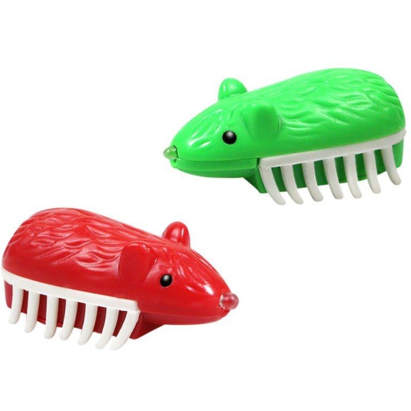 Souris Artificielle Pour Chat, Jouet Électronique À Lumière Led, Amusant, Interactif, Automatique, Couleur Aléatoire, 1 Pièce