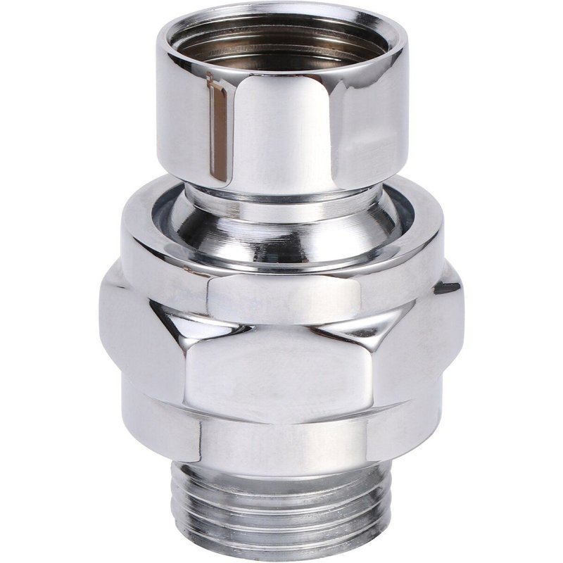 Connecteur de pomme de douche en laiton antirouille, adaptateur pivotant à filetage universel, Joint à rotule, matériel de salle de bain, Angle réglable