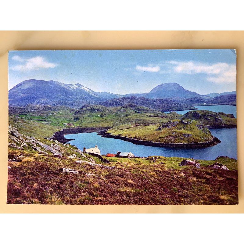 Loch Inchard, Sutherland (Ecosse) Postcard