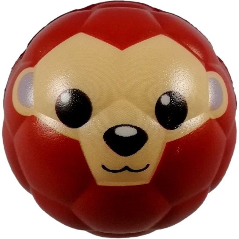 Balle Anti Stress Relaxation Main Animaux 6cm Singe