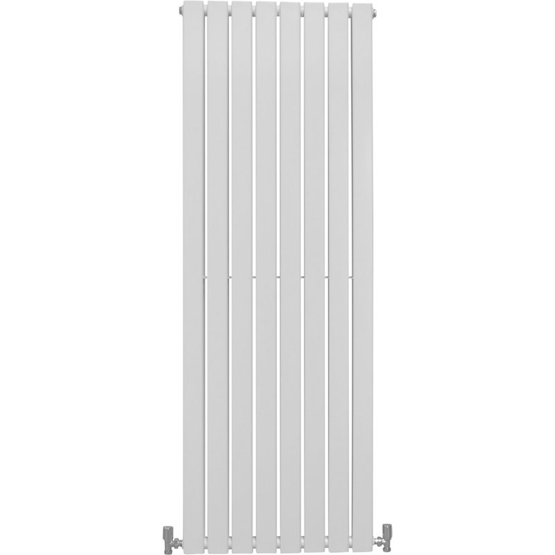 Radiateur Plat Blanc Brillant 160 cm x 56 cm Salle de Bain Radiateur Mural Chauffage Central Design Scandinave