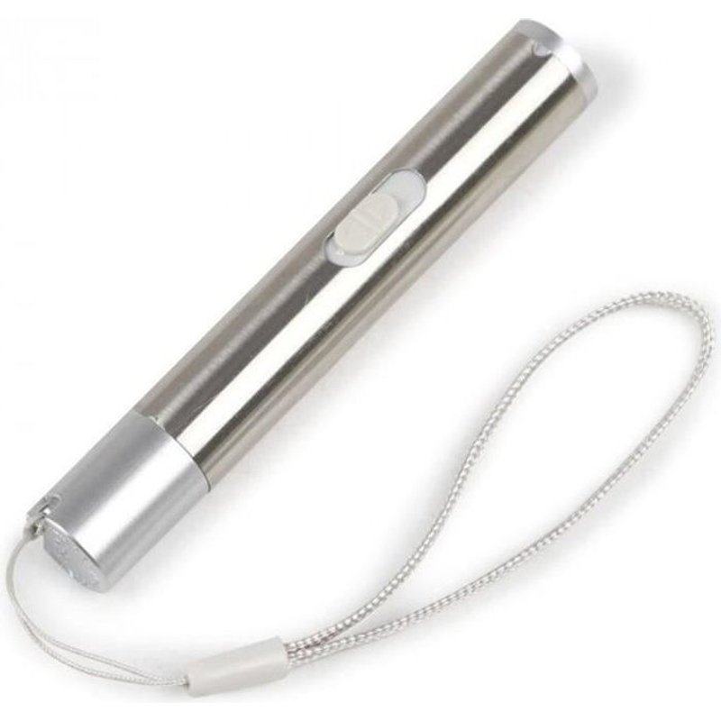 Jouet De Pointeur Laser Chat Rechargeable, Rouge 3 En 1, Outil Formation Lumière Interactif Avec Chargement Usb Pour #93