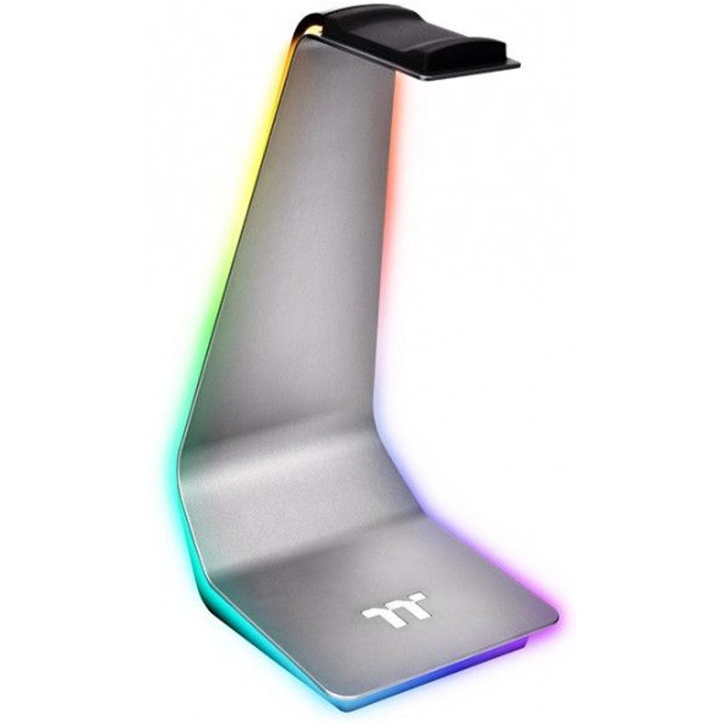 Tt Agent Hs1 Rgb Gaming Headset Stand Gea-hs1-thssil-01