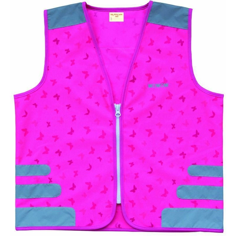 Gilet Enfant Wowow Design Fluo - Veste Nuty Rose S