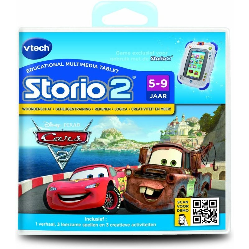 Jeu Vtech Storio 2 Game - Cars 2