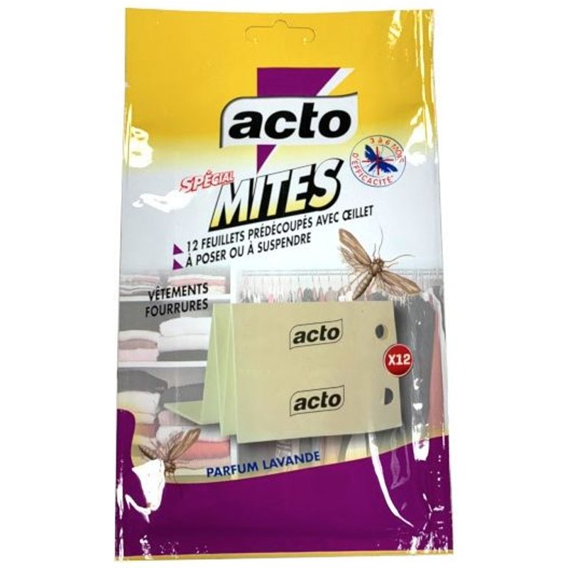 Acto Special Mites Feuillets 3361670340344 insecticides Pro Maison Placard Anti Comasound Kartel Csk Online