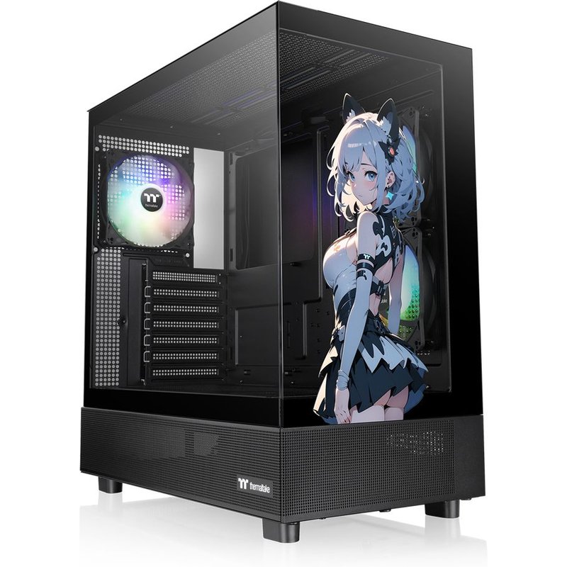 Thermaltake View 270 Sp Edition Black - Boîtier moyen tour - Noir - RGB - Fenêtre