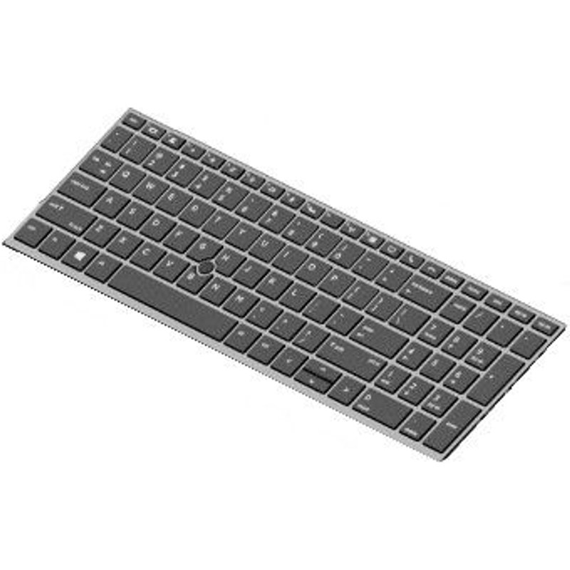 HP L14366-041 composant de notebook supplémentaire Clavier (Keyboard (GERMAN) - w. Backlight - Warranty: 1Y)