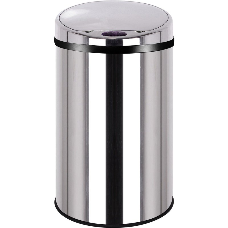 Poubelle Automatique Artic Argent Acier Inoxydable 30 L