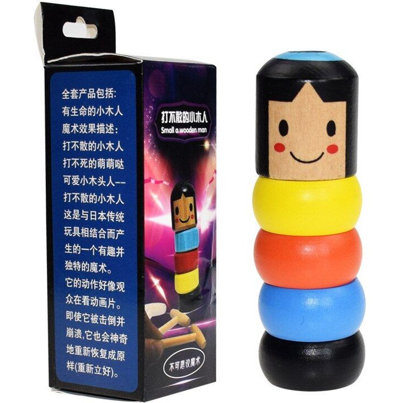 1set Immortel Daruma Par Tours De Magie Près Astuces Via Magique Accessoires De Scène Comédie Mentalisme Drôle Jouet Accessoire