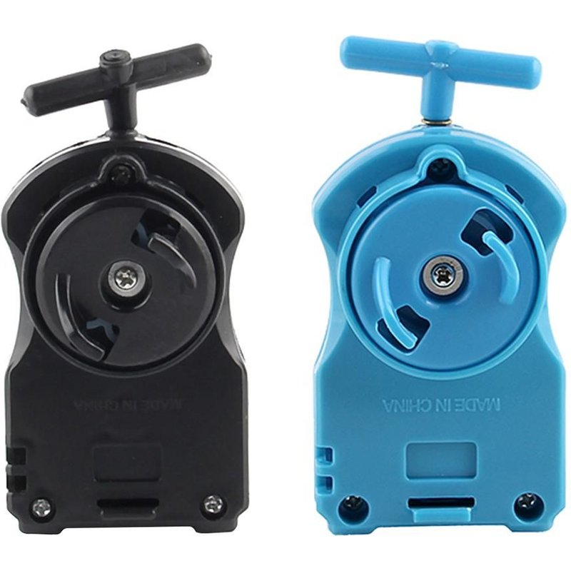 Toupie Beyblade En Plastique Pour Enfants, Lanceur De Câble, Toupie, Cadeau, Noir/Bleu