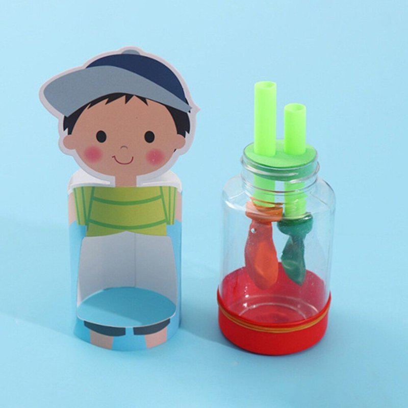 Kit De Matériaux Créatifs Pour La Respiration Des Poumons, Jouets De Production Scientifique, Expérience Physique, Jouet Éducatif Pour Enfants, École Primaire