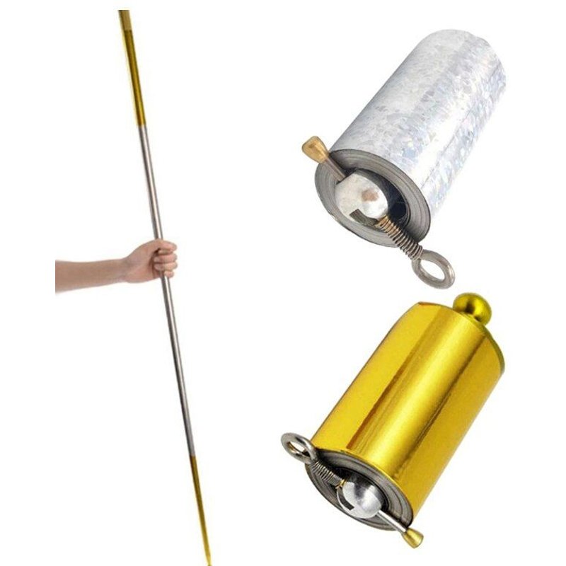 Baguette De Magicien, Bâton Télescopique En Métal Rétractable