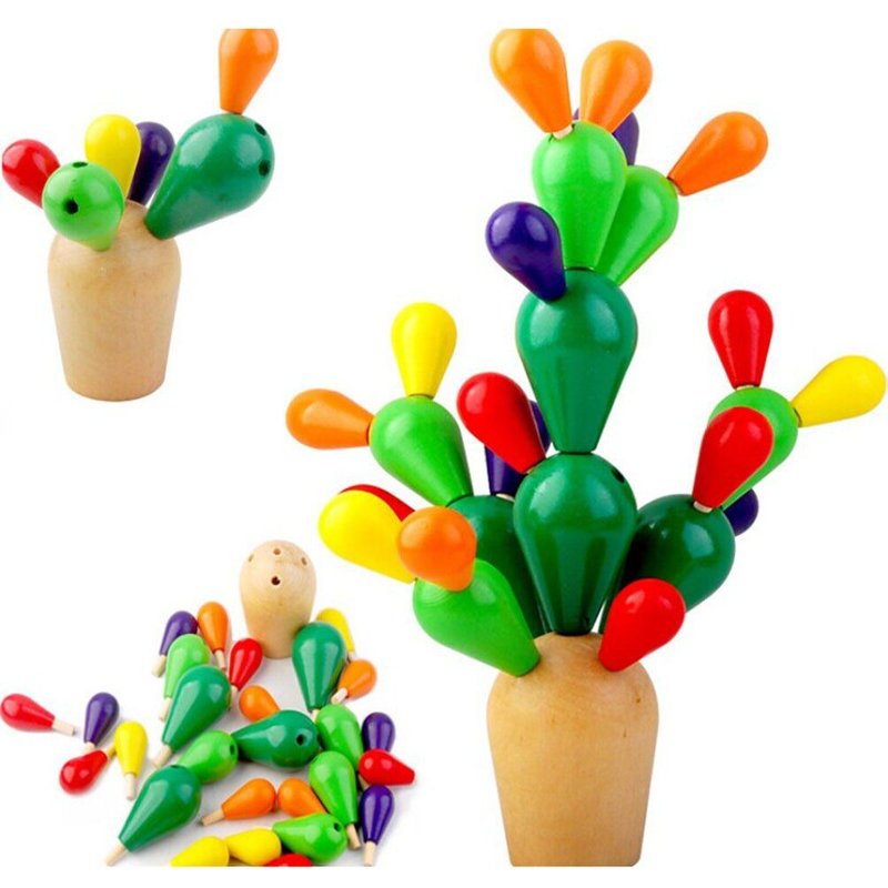 Bloc De Construction En Bois Amovible, 1 Pièce, Blocs De Construction Insérés, Équilibre Éducatif Pour Garçons