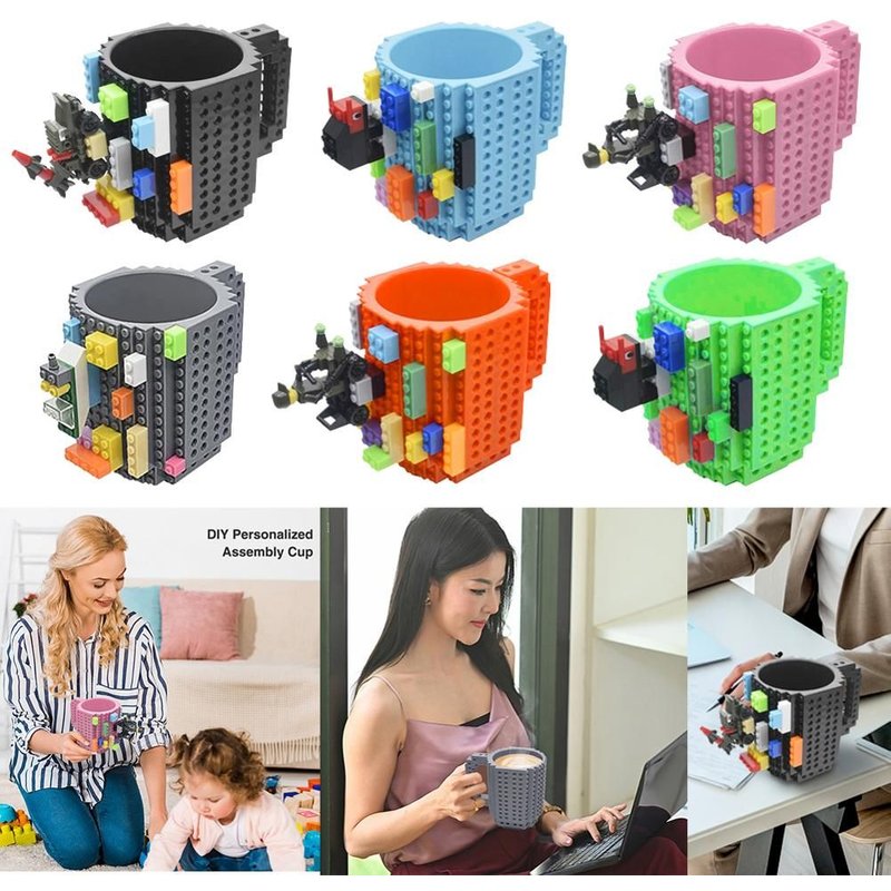 Tasse À Assembler Soi-Même, Blocs De Construction Pour Enfants, Tasse À Café Créative, Verres, Personnalité, Jouets Éducatifs Pour Enfants, Cadeau D'anniversaire