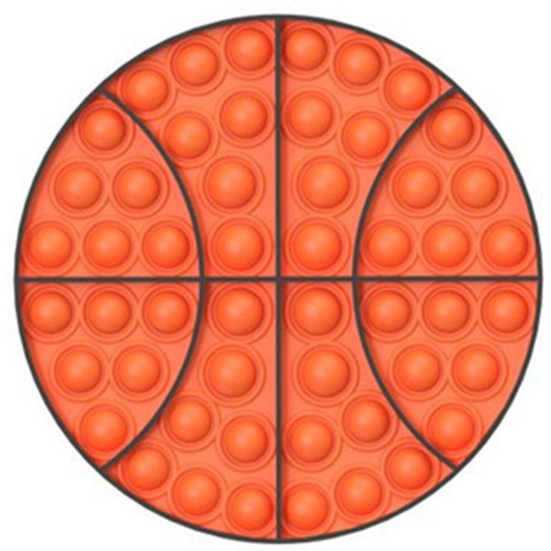 Panneau De Pression À Bulles Pour Le Football, Rugby, Anti-Stress, Dessin Animé, Décompression À Bulles, Amusant, Sensoriel