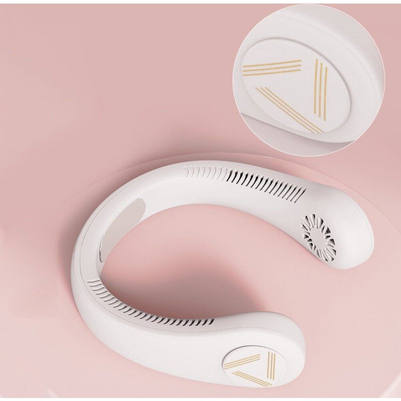 Mini ventilateur de cou Portable sans lame, climatiseur LED, sans fil, pour Sport de plein Air, voyage