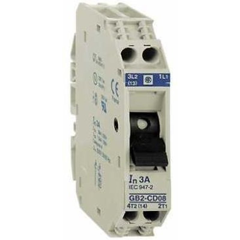 Disjoncteur Magnétique 2p 1a