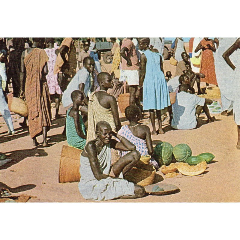 Carte Postale Annee 1983- Aspect Du Soudan - Carte Ecrite 10.30 Cm X 14.30 Cm