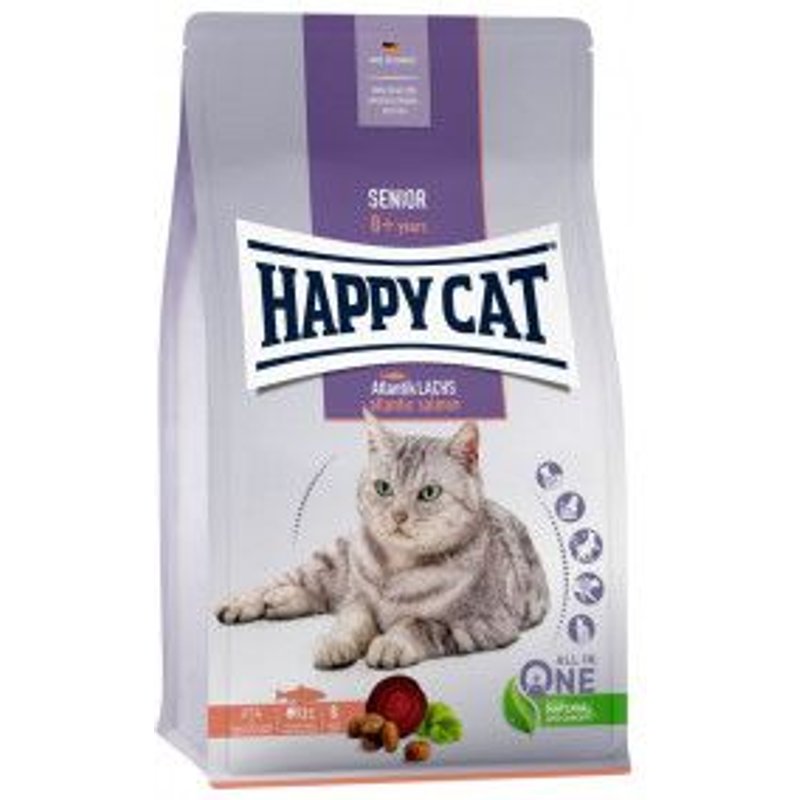 Happy Cat Senior Atlantic Salmon (Avec Saumon) Pour Chat