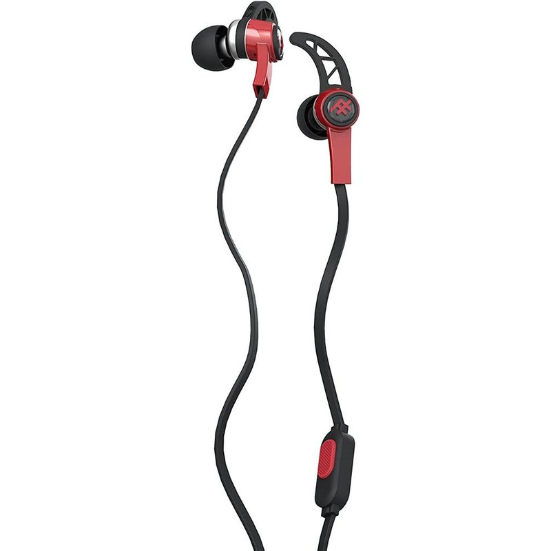 Ifrogz Summit Ecouteurs Intra-Auriculaires Sportif Rouge