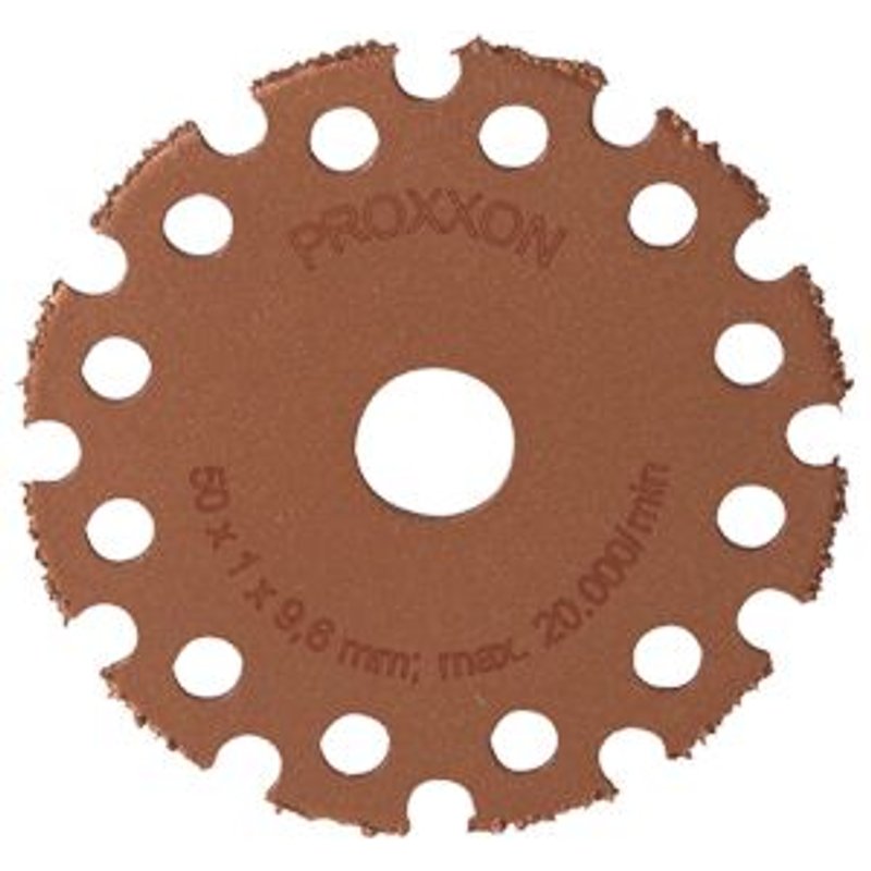Disque à tronçonner en carbure de tungstène Ø50mm - PROXXON - 28556