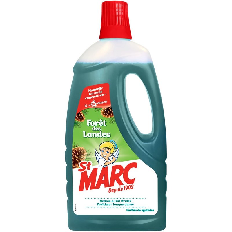 ST MARC Liquide Multi-Usages ForĂȘt des Landes - Nouvelle formule concentrĂ©e 1L