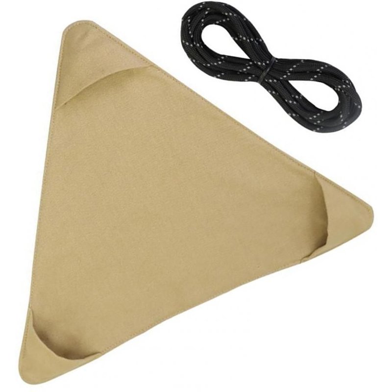 Tabouret Pliant Triangulaire Facile À Transporter, 1 Lot D'accessoires Ergonomiques Et Utiles Pour Pique-Nique