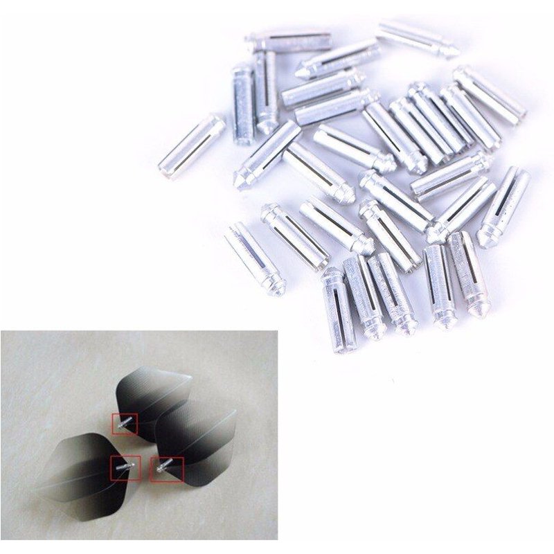 Protecteur de fléchettes de vol en alliage d'aluminium, 30 pièces emballées, rend vos vols en bon état, accessoires de fléchettes de 8.5mm