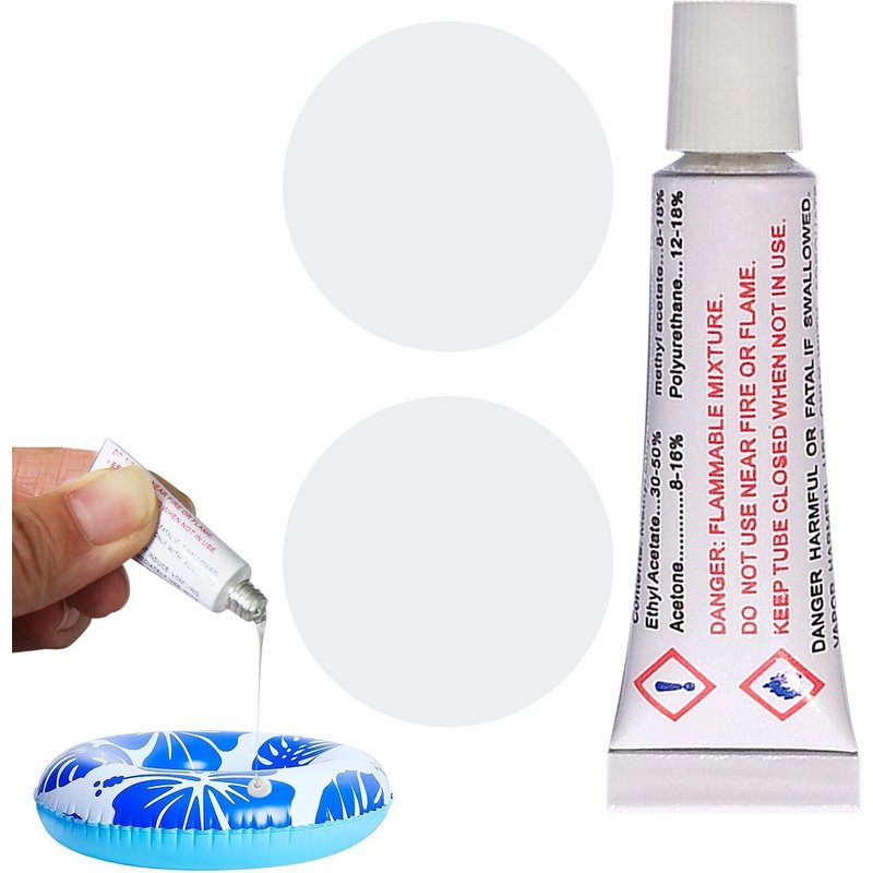 Adhésif De Réparation Pvc Pour Anneau De Natation, Colle De Réparation, Pour Matelas, Bateau, Kayak, Piscine, Accessoires