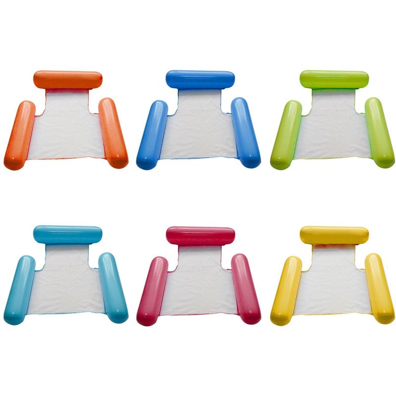 Hamac Flottant Pour Piscine Gonflable, Matelas À Air Pliable Et Inclinable