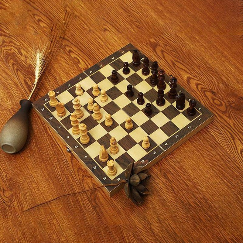 Jeu D'échecs Pliable Pour 2 Reines, Jeu Familial Portable