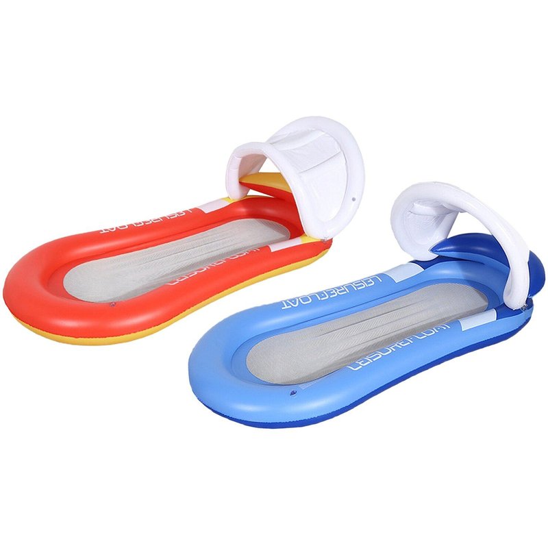 Grand Hamac Gonflable Flottant De Luxe, Pliable Et Portable