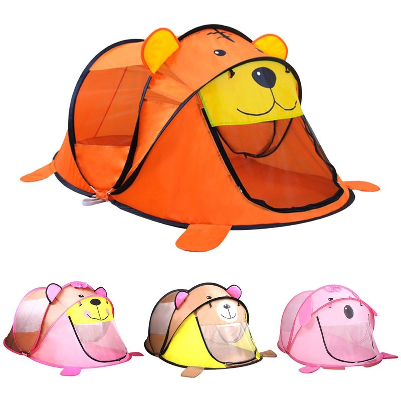 Tente Pop-Up Portable Pour Enfants, Camping En Plein Air, Pique-Nique, Fête En Famille, Dessin Animé Mignon, Pour Garçons Et Filles