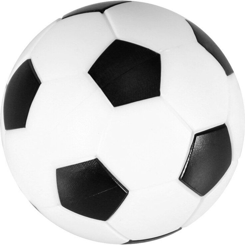 Ballons de rechange pour baby-foot, 36MM, 12 pièces, noir et blanc