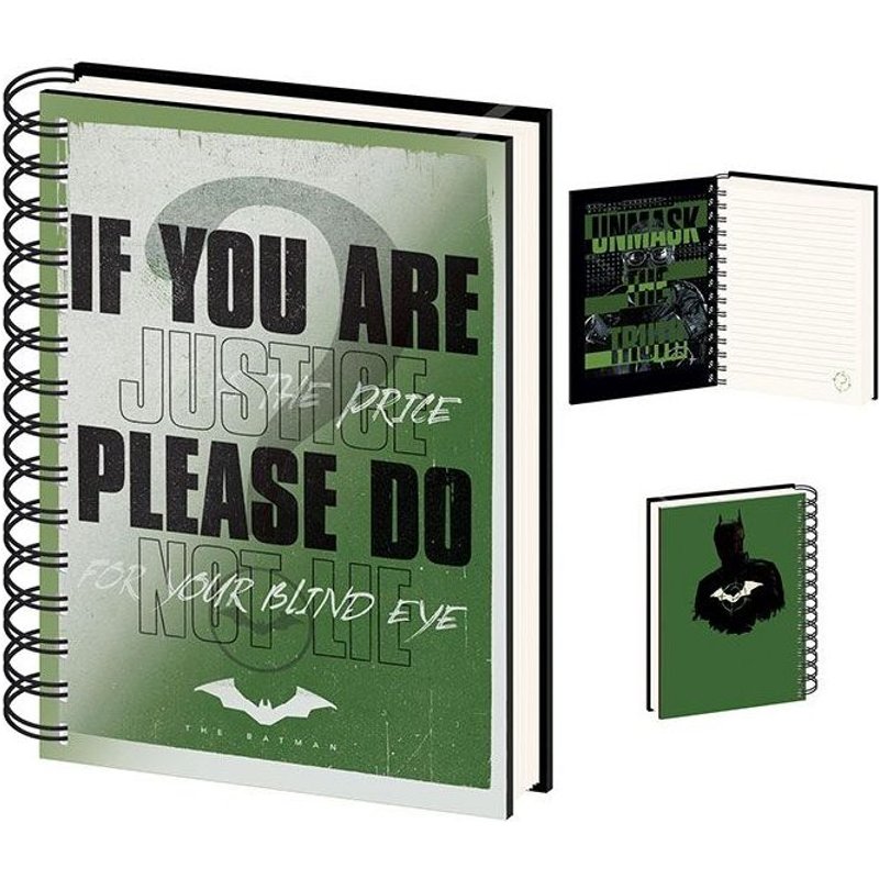 Batman - Cahier ? Spirale A5 Wiro The Riddler