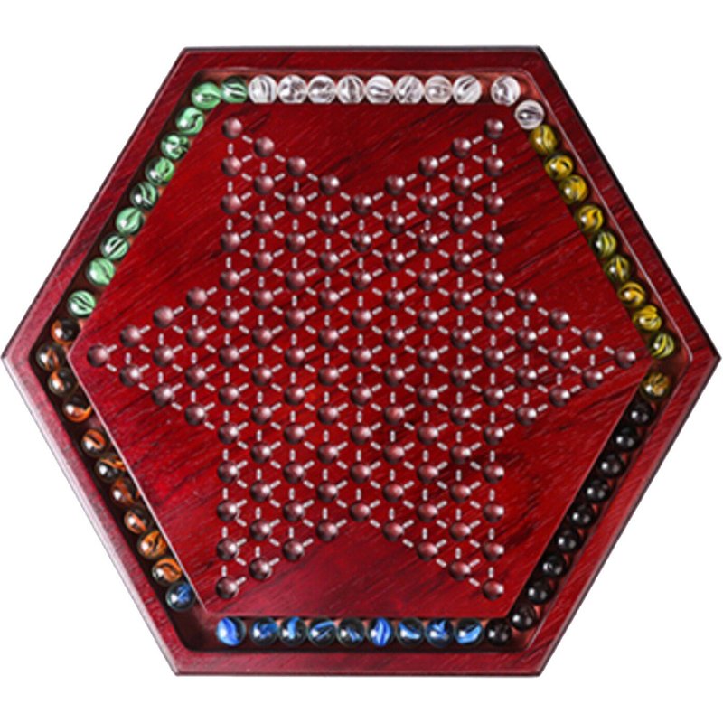 Jeu De Dames Chinoises, Ensemble De Perles En Verre Acrylique, Jeu D'échecs En Bois Pour Enfant