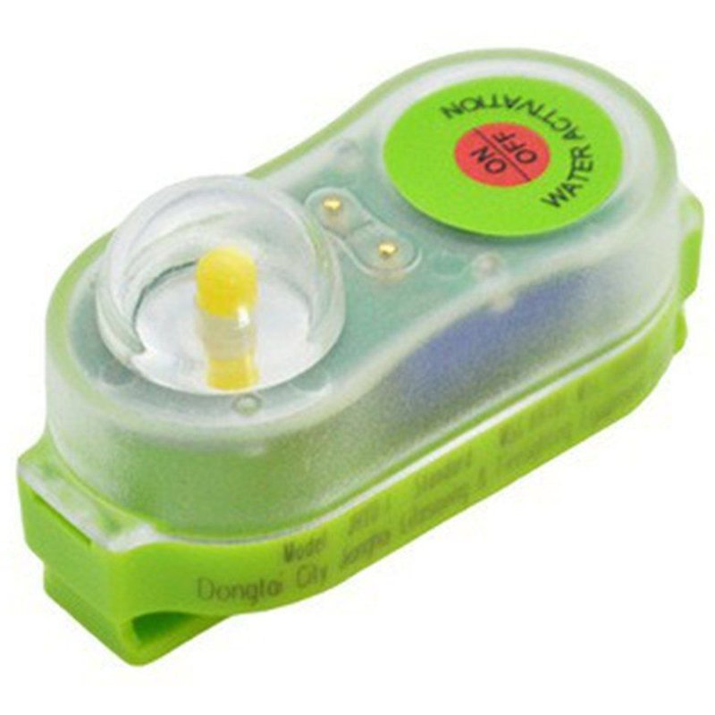 Gilet de sauvetage pour le surf, lumière LED Lithium, lumière d'eau de mer, éclairage automatique, lampe de poche, attire la lumière