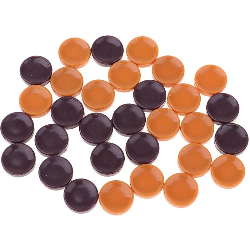 32 Pièces D'échecs De Backgammon, 16mm/0.63 Pouces, Cadeau