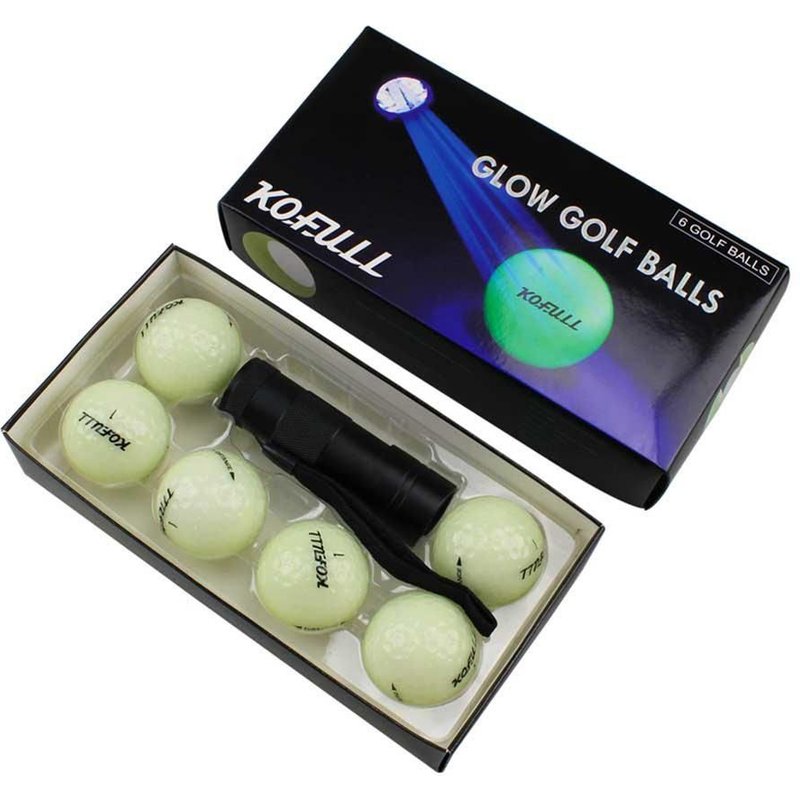Balles de Golf Ă LED qui brillent dans la nuit, pour le Sport, pour vos choix, lampe de poche non incluse