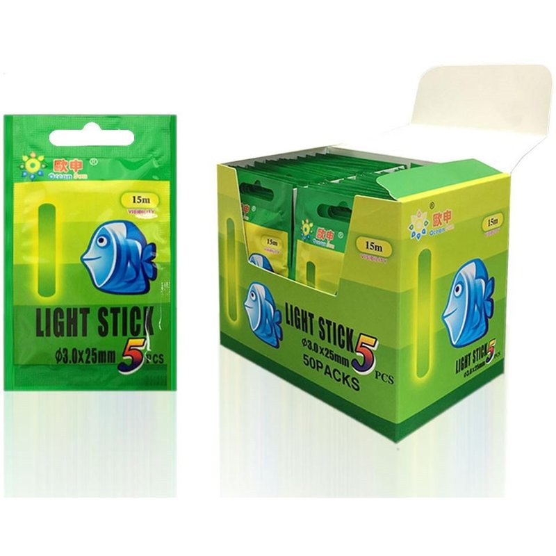 Bâtons Lumineux Fluorescents Pour La Pêche De Nuit, 4.5x37mm, 5/20/50 Pièces, Bâtons Lumineux Pour La Fête