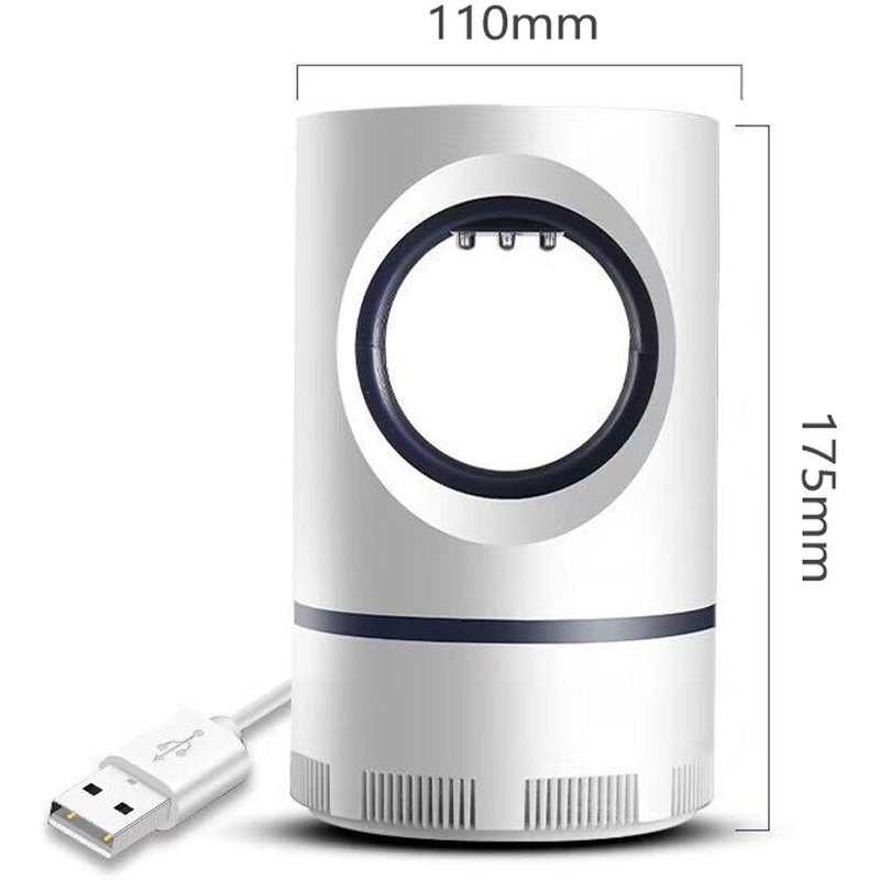 Lampe électrique anti-moustiques, USB, éclairage domestique sans rayonnement, piège à moustiques