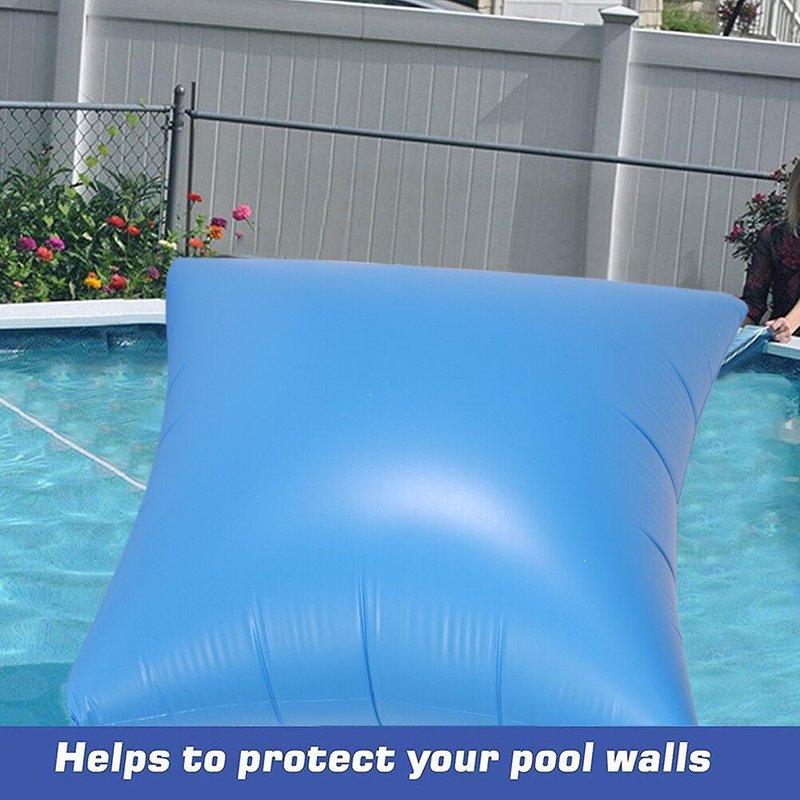 Coussin Gonflable De Piscine En Pvc Épais, Coussin Gonflable De Piscine Flottant D'hiver Portable