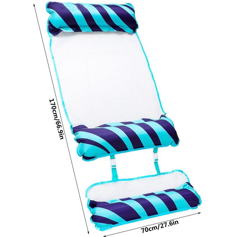 Hamac De Piscine Épais Et Confortable, Lit Flottant, Flotteur D'eau Polyvalent