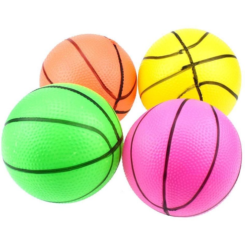Basket-Ball Gonflable De 10cm, 1 Pièce, Mini Jouets De Sport De Plein Air Pour Enfants, Exercice Du Poignet, Balle De Sport, Couleur Aléatoire