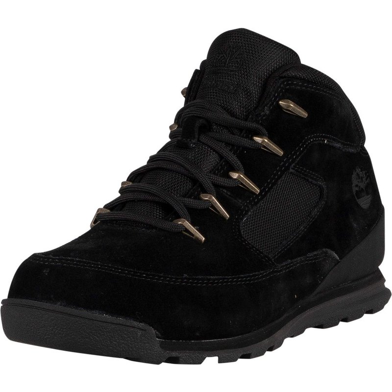 Timberland Pour Des Hommes Bottes Euro Rock Mid Hiker En Daim, Noir - 45 - 43 1/2 - 41 - 42