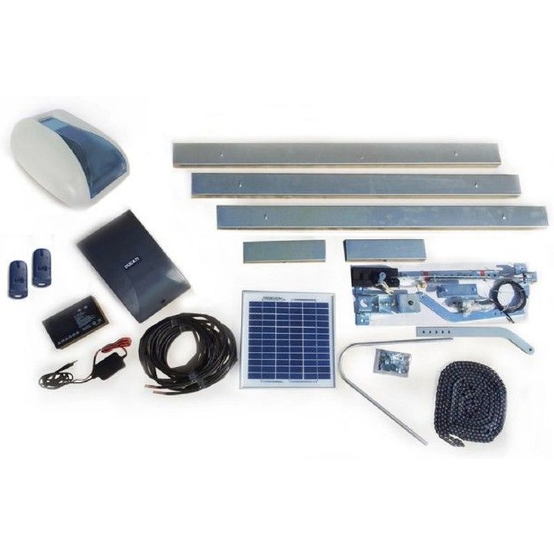 Kit Ouvre garage Rolling - DUCATI HOME-AUTOMATION 8990 Solar - alimenté par panneau solaire 100% autonome